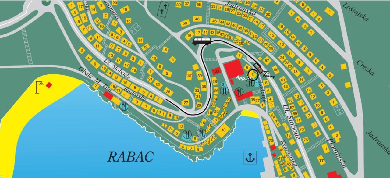 Apartman Mea Rabac Exterior foto